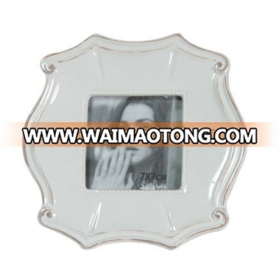 marcos de fotos Hot Selling Ceramic White Photo Frame Designs